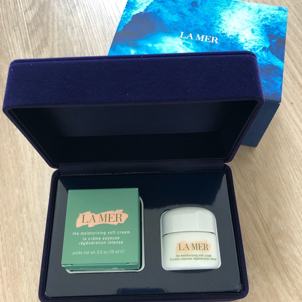 La Mer Moisturizing soft cream (15ml) x 2